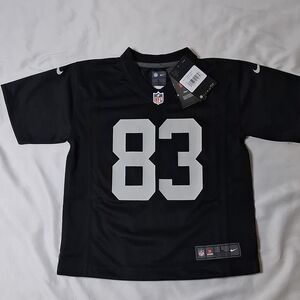Nike Youth Oakland Raiders Football Jersey with Waller #83